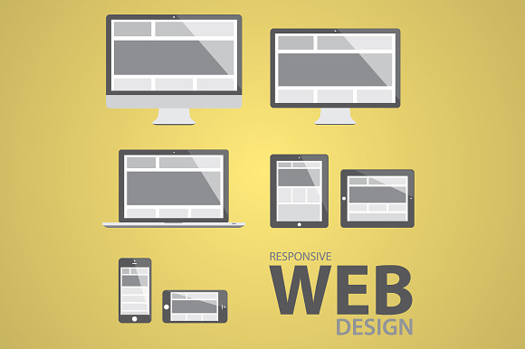 Responsive Web Design Icon Set