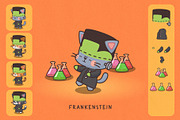 Cats in Costumes: Halloween Edition, an Illustration by Green Room Media (Thumbnail 14 of 27)