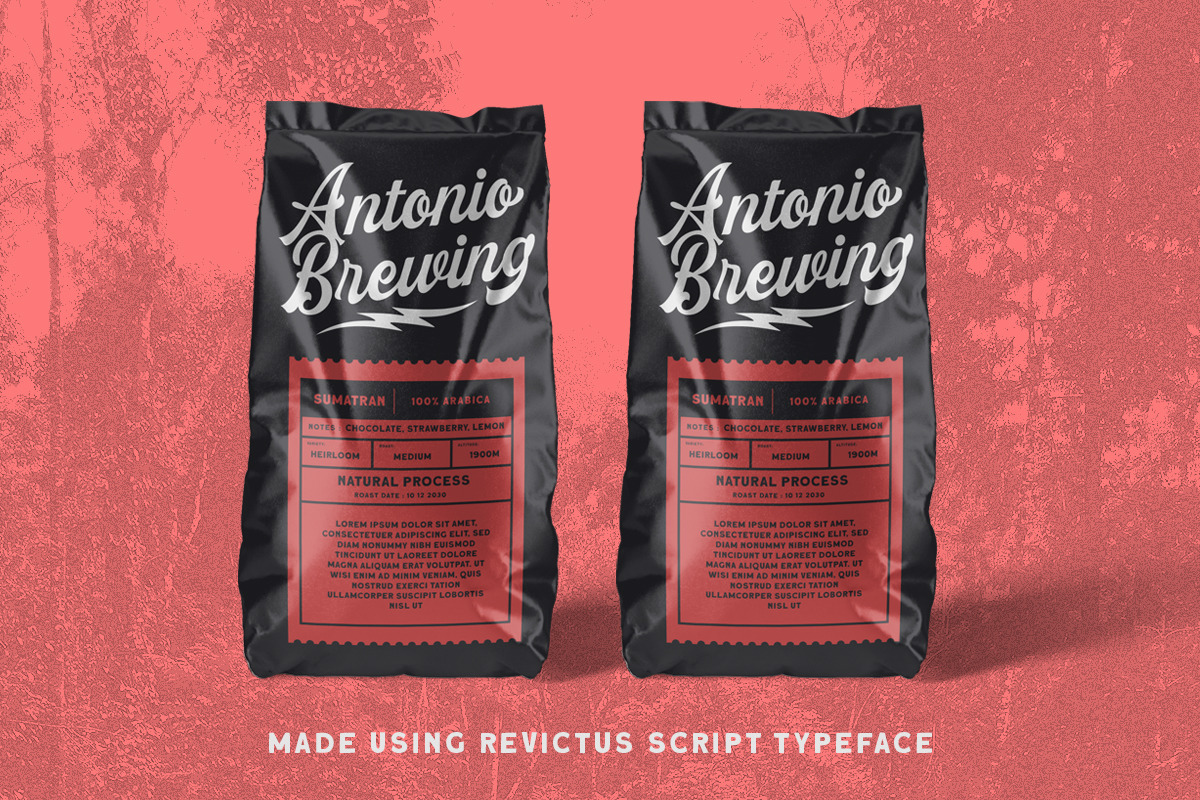 Revictus Script, a Script Font by Letterhend Studio (Photo 8 of 9)