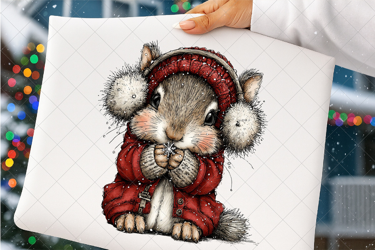 Whimsical Winter Clipart Bundle, an Illustration by SinaCreation (Photo 6 of 7)