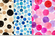 Colorful Dot Digital Paper Pack, a Pattern Graphic by Black Bird Studio (Thumbnail 6 of 6)