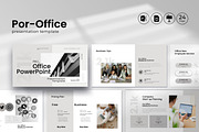 Por Office Presentation Template, a Presentation Template by Soraclod (Thumbnail 1 of 9)
