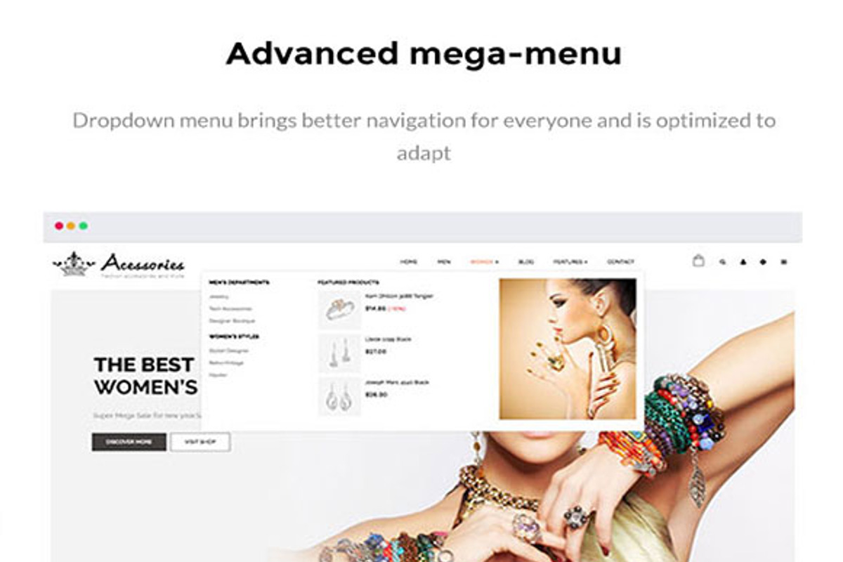 Ap Accessories Shopify Theme, a Websites & App Template by apollotheme (Photo 2 of 8)