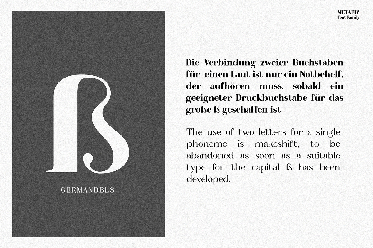 Metafiz - An elegant font, a Serif Font by Java pep (Photo 8 of 13)