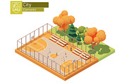 Isometric city map elements, an Object Graphic by tele52 (Thumbnail 28 of 72)