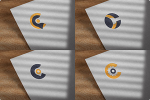 Unique C Letter 4 Vector Logo Design, a Branding & Logo Template by DesignBox