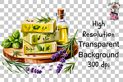 Honey Lavender Soap PNG Bundle, an Illustration by Clipart Bloom (Thumbnail 10 of 11)