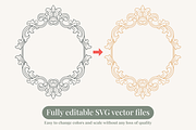 Vintage Ornamental Frames Bundle, a Decorative Illustration by Kusumaillustration (Thumbnail 7 of 11)
