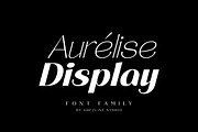 Aurelise – Display Font Family, a Sans Serif Font by Grezline Studio (Thumbnail 1 of 12)