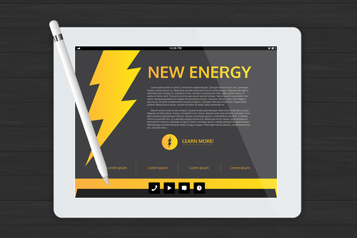 Lightnings Icons Set, an Outline Icon by Boyko Pictures (Photo 5 of 7)