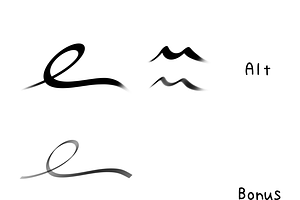 Procreate Round Calligraphic Brushes