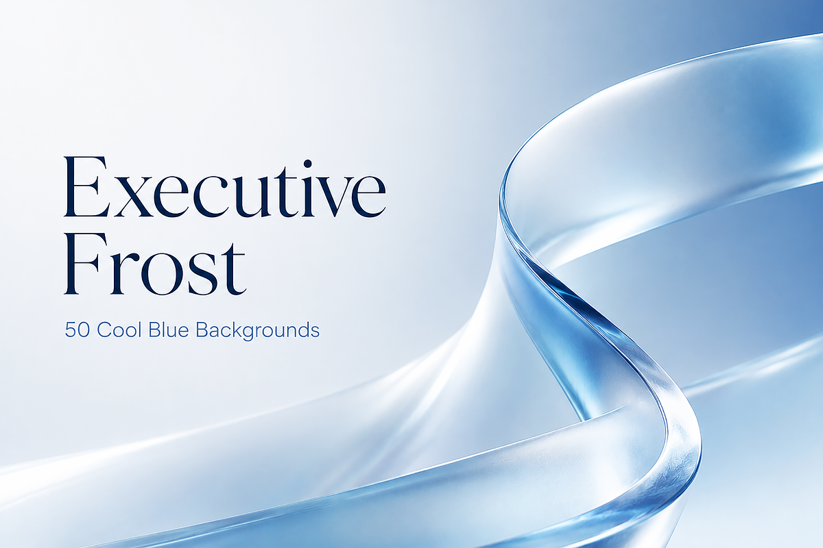 Executive Frost - Blue Backgrounds, a Background Graphic by MarisoArt (Photo 1 of 10)