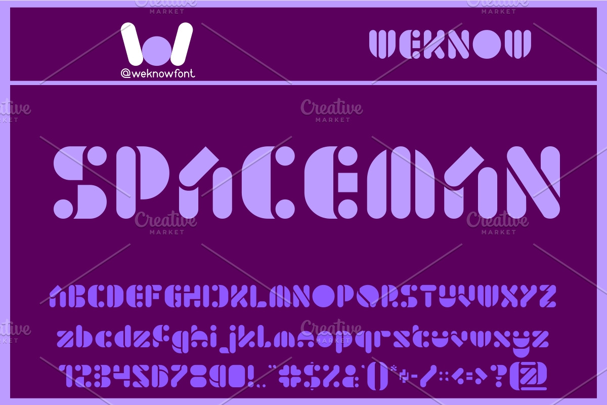 moon river font, a Font by weknow (Photo 3 of 5)