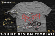 T-Shirt Design Template 005, an Object Graphic by KENEDIK DESIGN STUDIO (Thumbnail 1 of 5)