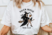 Halloween Vintage Salem Witch Book C, an Illustration by DreamCafeArt (Thumbnail 2 of 7)