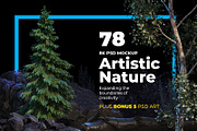 Artistic Nature Mockup #01, a Product Mockup by ARKS ACADEMY (Thumbnail 1 of 11)