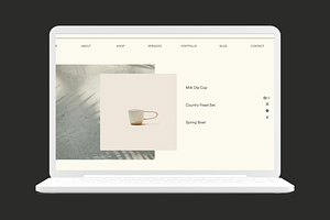 Studio Squarespace 7.1 Template