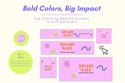 Ecommerce Website Banners Templates, a Shopify Template by Hell Yeah Designs (Thumbnail 9 of 11)