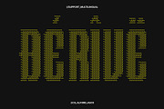 CS Alford Ascii, a Sans Serif Font by Craft Supply Co. (Thumbnail 7 of 8)