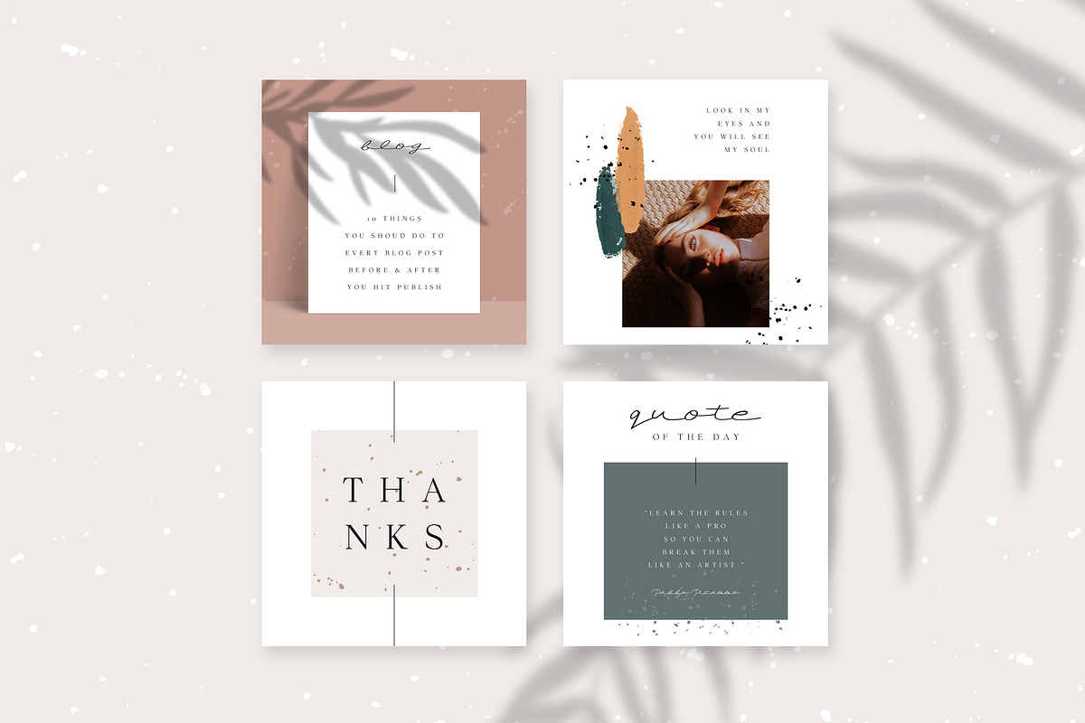 ANIMATED Instagram Posts – Lucia, a Social Media Template by AgataCreate (Photo 10 of 11)