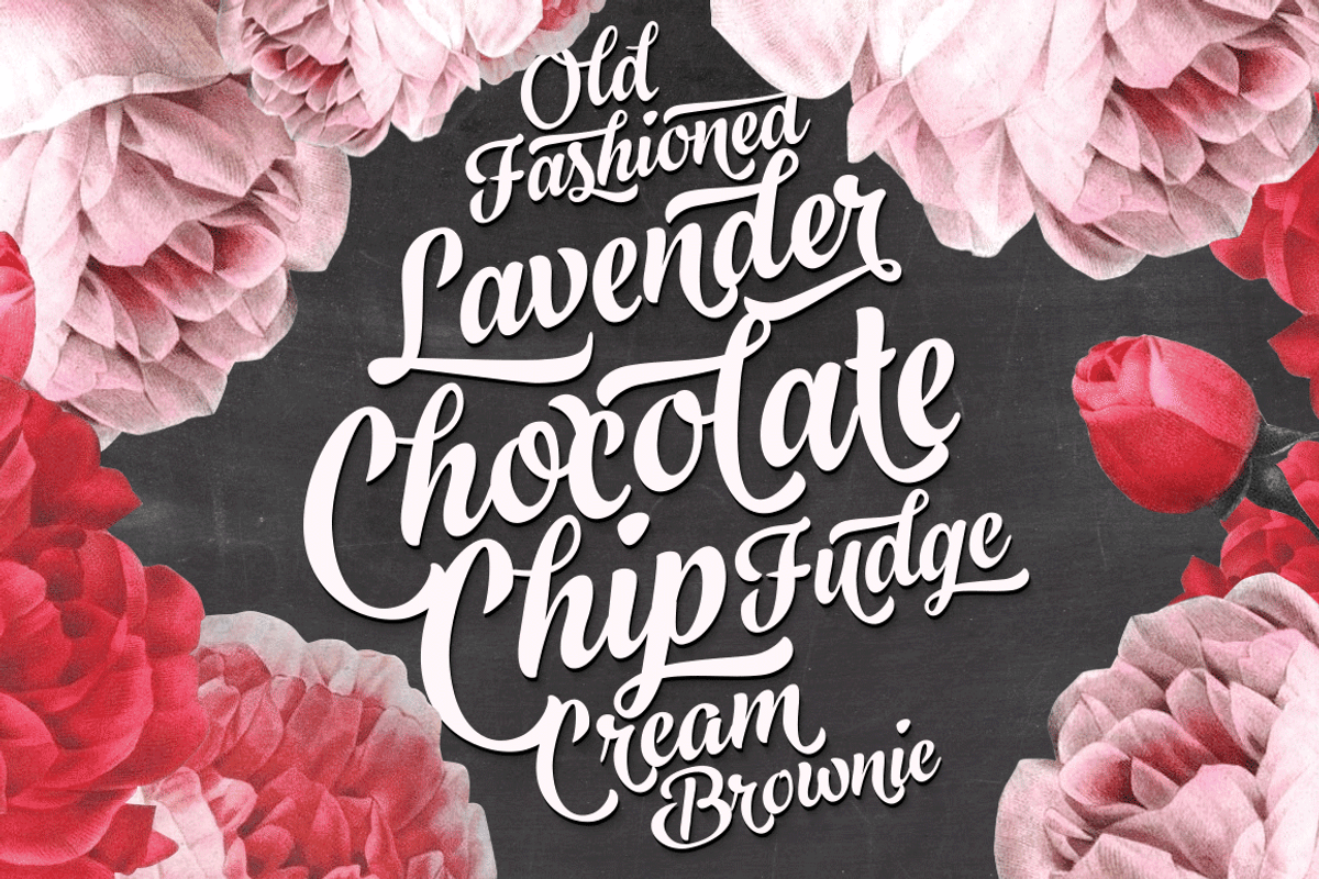 Black Script -12 fonts + extras pack preview 5