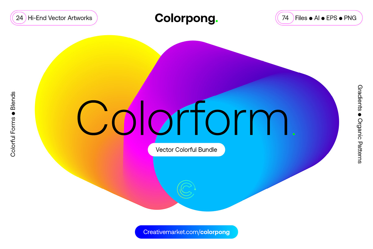 Colorform - Vector Bundle, a Texture Illustration by Colorpong (Photo 1 of 15)