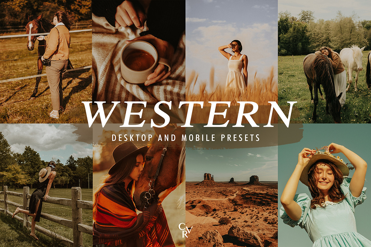 10 Western Lightroom Presets, a Preset Add-On by CVR Presets (Photo 1 of 9)