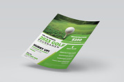 Golf Tournament Flyer Template, a Flyer Template by Designscozy (Thumbnail 4 of 4)
