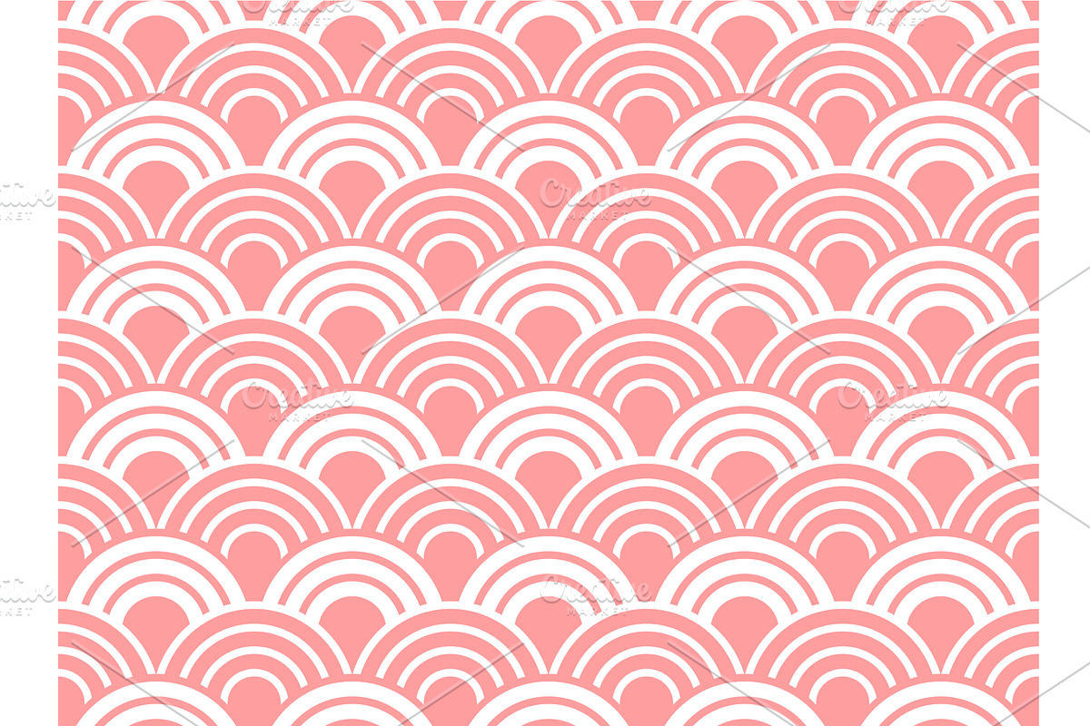 The geometric pattern with circles, a Decorative Illustration by RODINA (Photo 1 of 3)