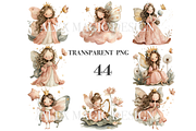 44 Butterfly Princess Clipart, an Illustration by Pati Charm Studio (Thumbnail 4 of 9)