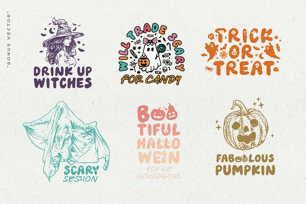Spooki Daily Font Duo, a Font by BodigStd (Photo 10 of 10)