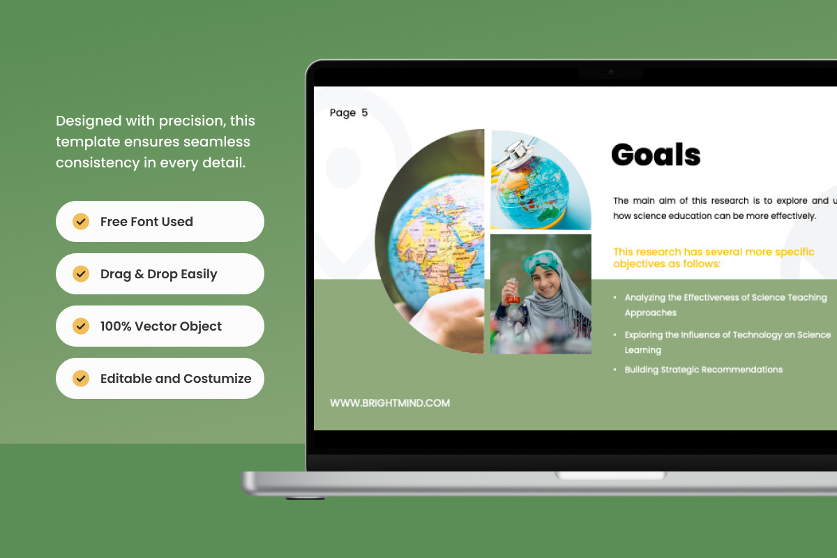 Science Learning Presentation, a Presentation Template by twinstd (Photo 2 of 4)