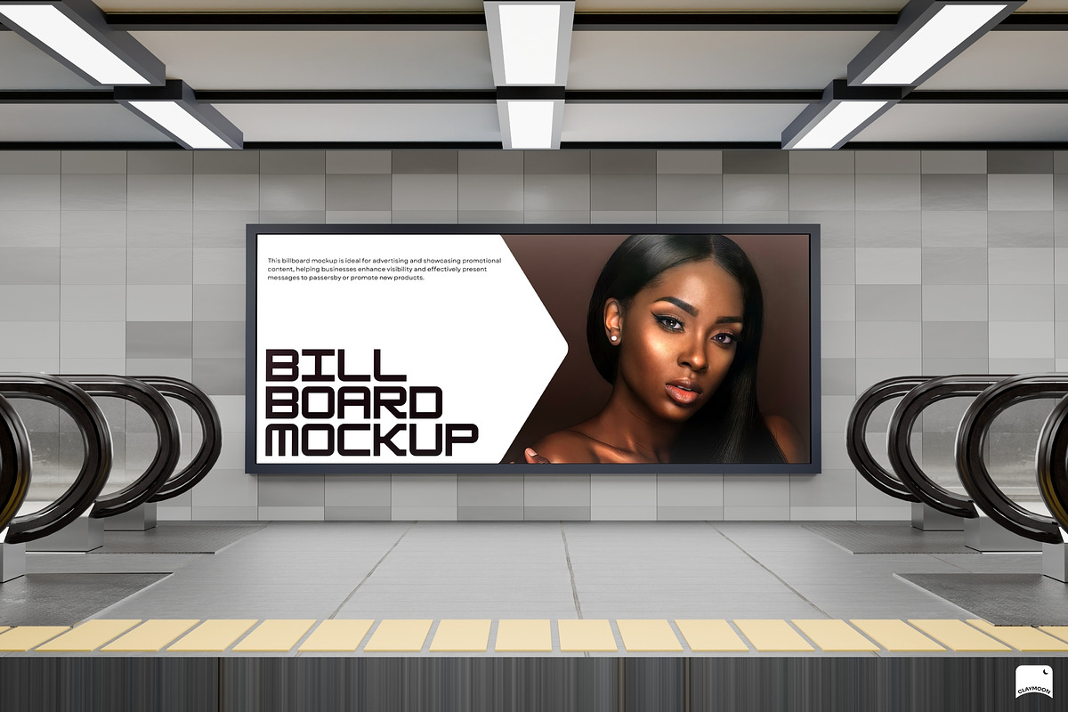 Billboard Mockup, an Advertising Mockup by Claymoon Lab (Photo 8 of 9)