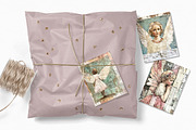 Vintage Christmas Angels, a Decorative Illustration by rileyBgraphics (Thumbnail 4 of 5)