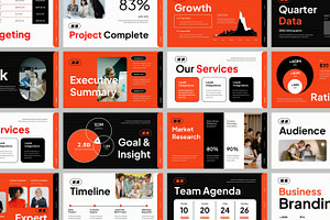 Business Branding Powerpoint, a Presentation Template by Fit-tee