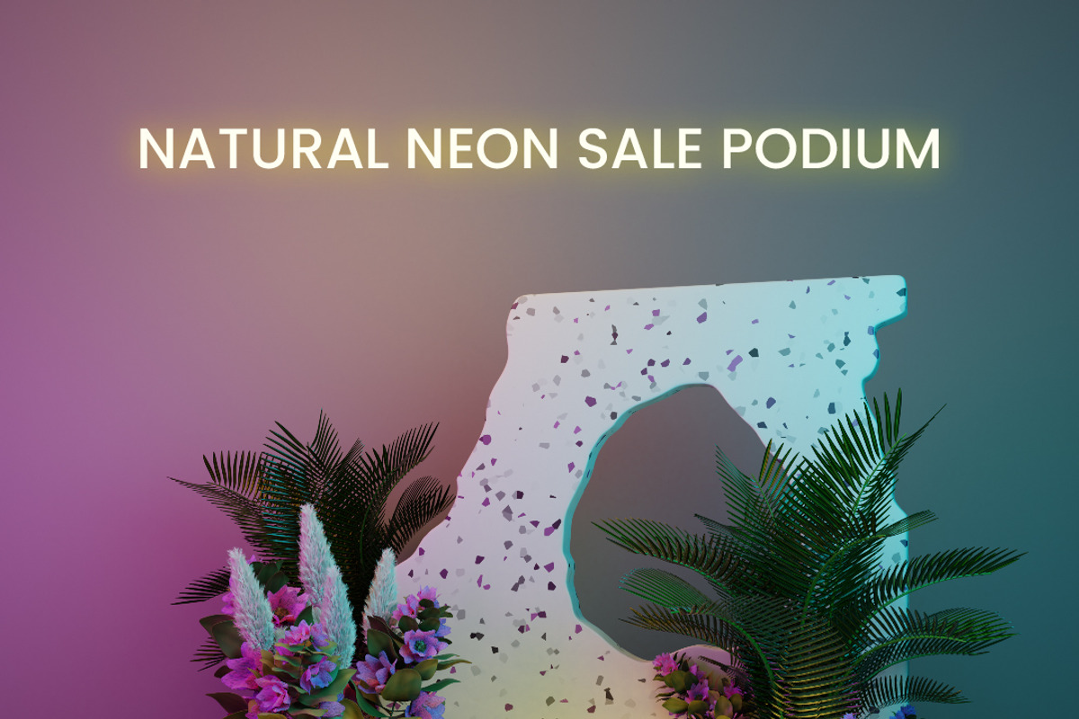 3D NEON PODIUM PRODUCT DISPLAY, a Templates & Theme by Font De Rico (Photo 4 of 9)