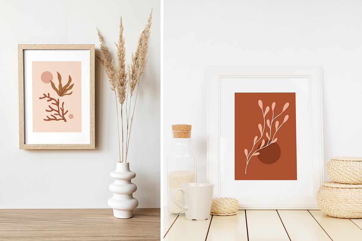 Botanical wall art posters set, a Decorative Illustration by Good Studio (Photo 7 of 11)