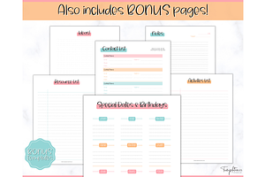 Homeschool Planner Printable - 50 Pg