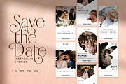 Save The Date Instagram Stories, a Social Media Template by Jiwstudio (Thumbnail 2 of 2)
