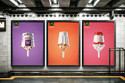 Ultimate subway NYC mockup bundle, a Print Template by As Good As Possible (Thumbnail 7 of 21)