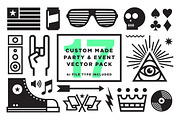 Vector Party & Event graphics, a Graphic by Steve Wolf Designs (Thumbnail 1 of 4)