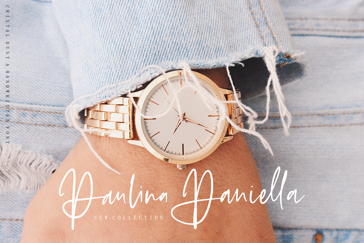 Crystal Dust - Handwritten Font preview 7