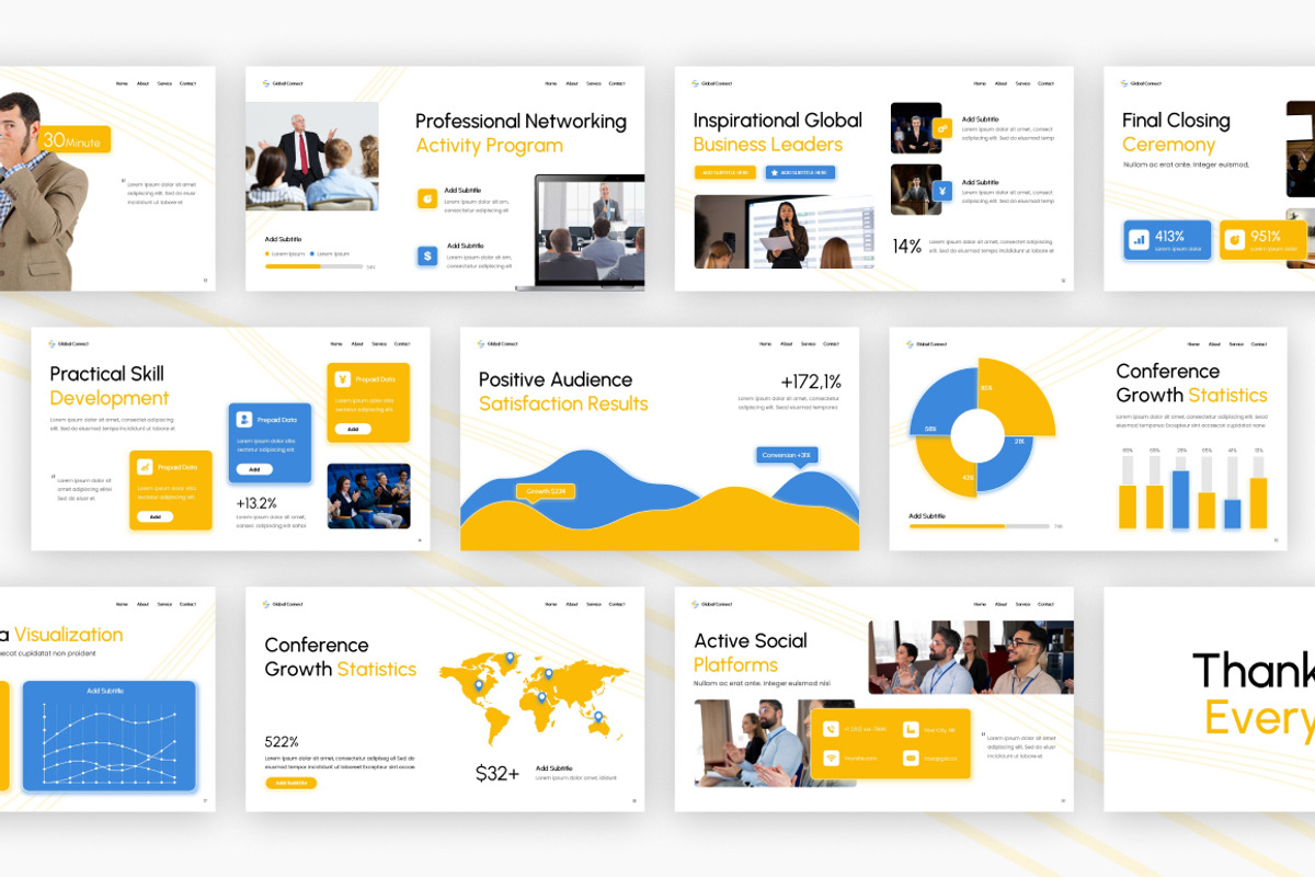 Public Converence Google Slides, a Presentation Template by Loin Studio (Photo 4 of 4)