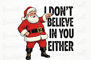 Funny Christmas Santa Claus Png, an Illustration by OK Design (Thumbnail 1 of 4)