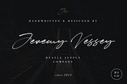 JV Signature SVG - Opentype SVG, a Script Font by Hustle Supply Co. (Thumbnail 10 of 16)