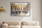 European Capital Cities Watercolors, a Background Graphic by PrintHaven Designs (Thumbnail 9 of 10)