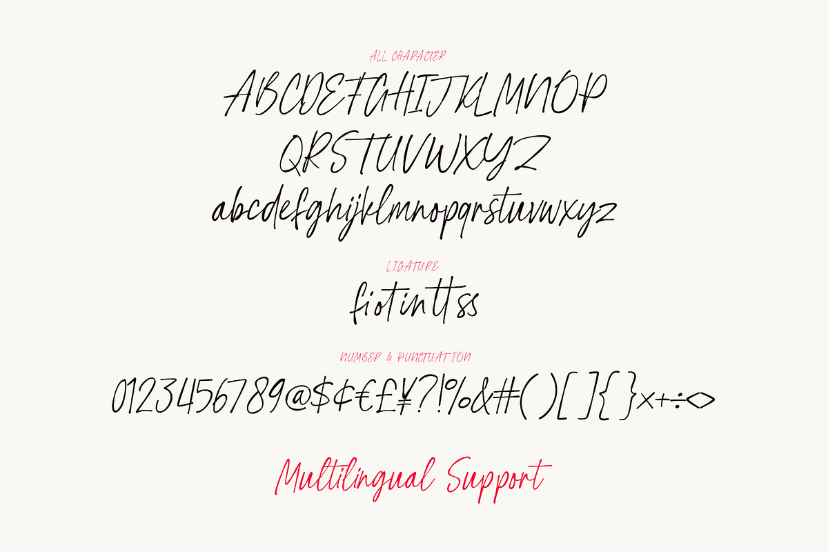 Befinal Cotin Elegant Casual Script, a Script Font by Maulana Creative (Photo 2 of 7)