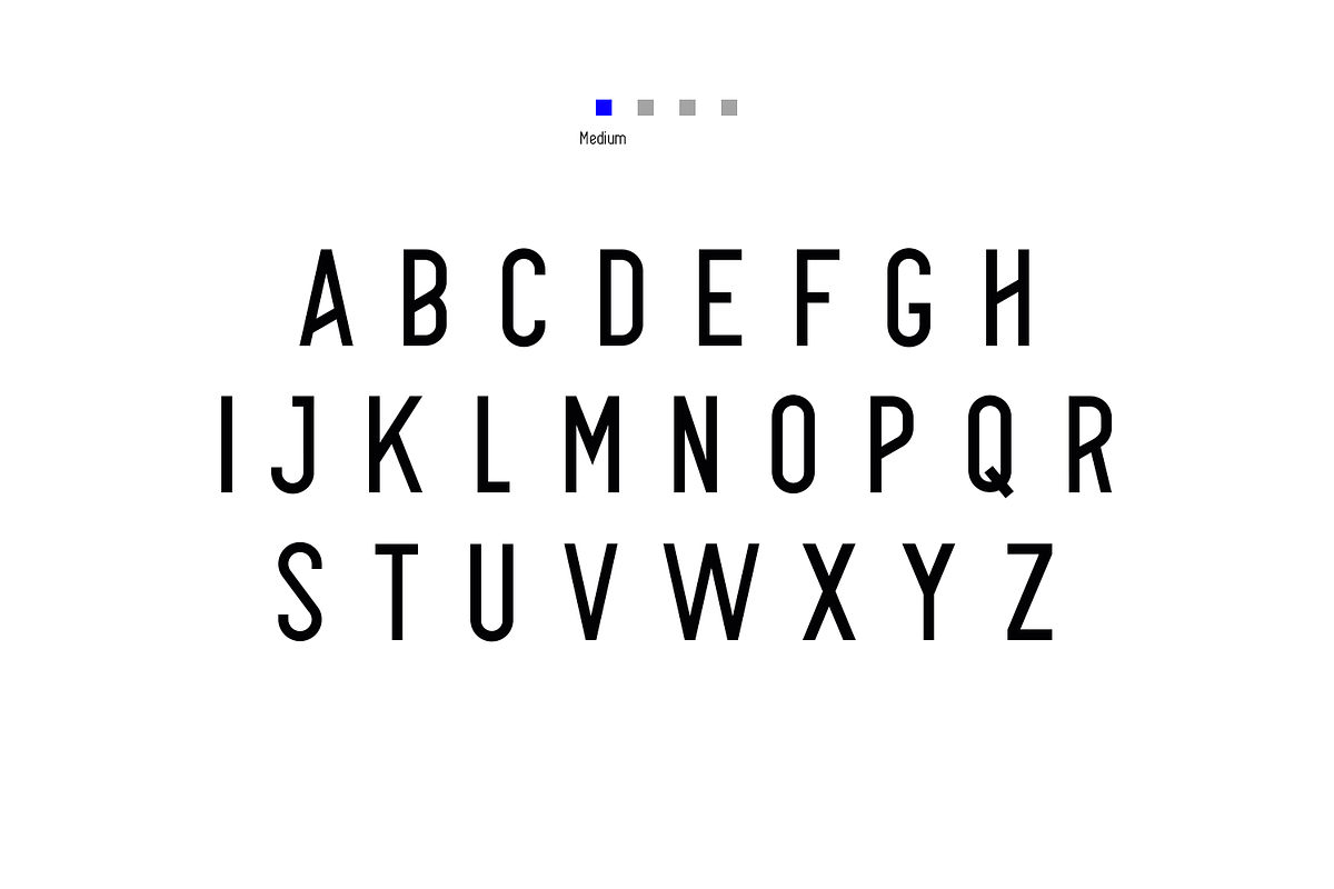 Alpha Typeface | 4 Styles preview 2