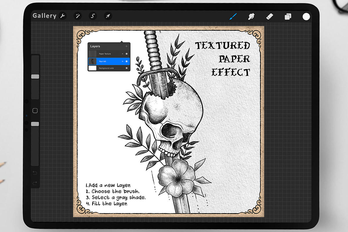70 Tattoo Brushes for Procreate, a Brushes & More by Disyukov (Photo 7 of 11)