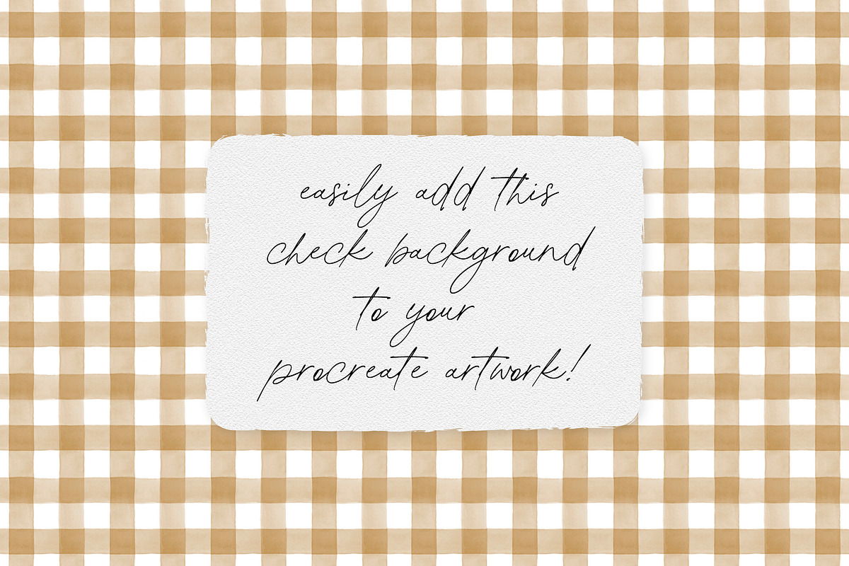 Buffalo Check Procreate Brushes, a Brush Add-On by Summit Avenue (Photo 4 of 6)